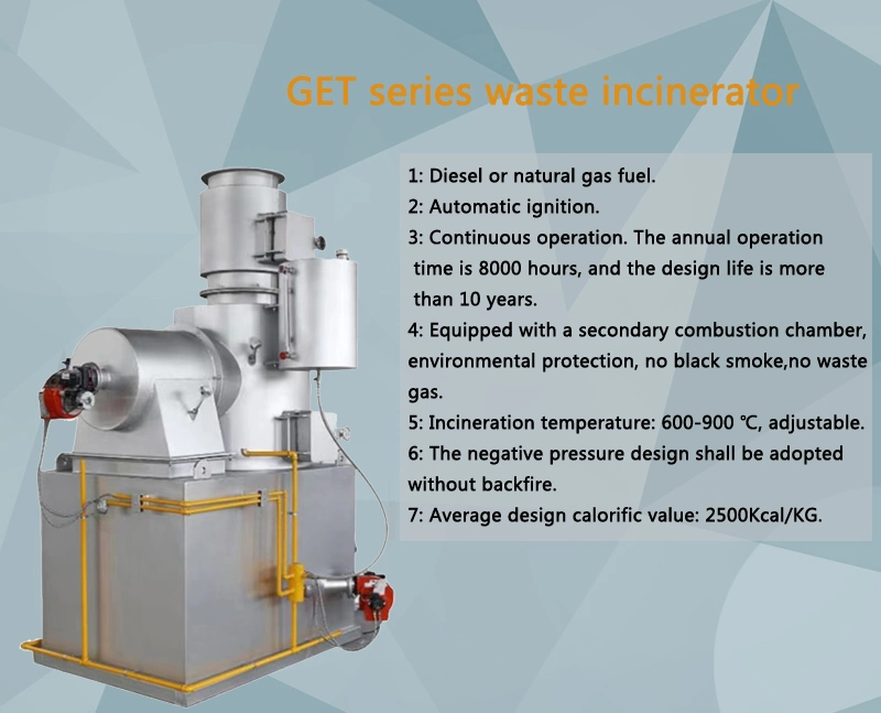 Environmental Friendly Smokeless Medical Waste Incinerator